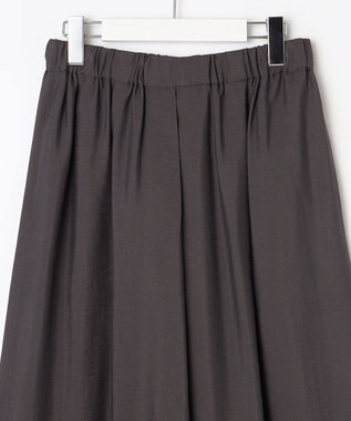 自由区 【セットアップ対応・接触冷感・UVケア・洗える】エアリーツイルキュロット パンツ バーント