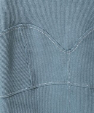 Green Parks ・ＳＵＧＡＲ　ＳＰＯＯＮ　ビスチェラインリブロンＴＥＥ Blue