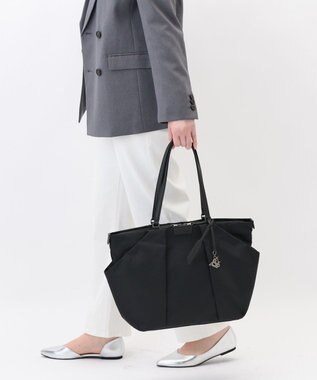 ACE BAGS & LUGGAGE W&.Day/Night スック トートバッグ A4 11.0インチタブレット 15186 ダブルアンドデイナイト ブラック