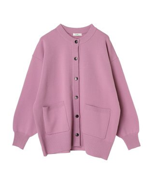 earth music&ecology スポンディッシュミドル丈カーディガン Pink
