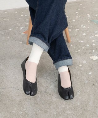 TRICOTE ベロアラメタビソックス