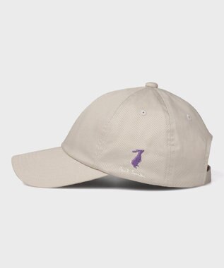 Paul Smith ラビットエンブロイダリー キャップ ライトベージュ