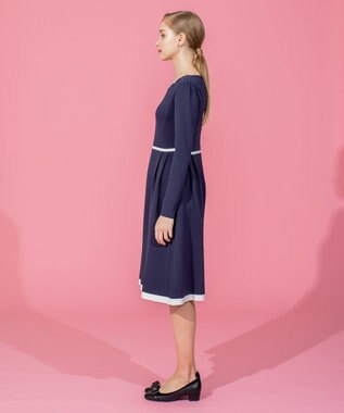 TOCCA 【洗える！】CLOUDY KNIT DRESS ニットドレス ネイビー系