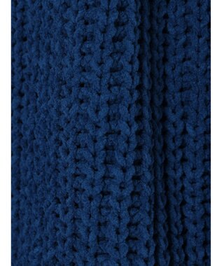 earth music&ecology マットモール片畦チュニック Dark Blue