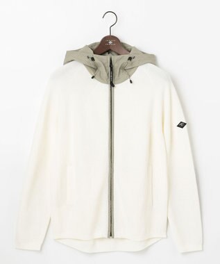 JOSEPH ABBOUD MOUNTAIN 【UNISEX】コーデュラコットン パーカー ホワイト系