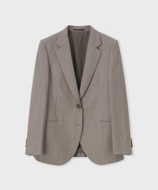 Paul Smith カシミアブレンド フランネル ジャケット グレイッシュベージュ