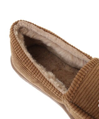 Green Parks ・ｒｉｃｈ　ｂｌｕｅ　コーデュロイスリッポン Camel