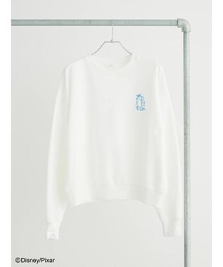 Green Parks モンスターズ・インク／ワンポイント裏毛スウェット Blue