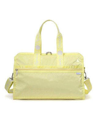 LeSportsac DELUXE MED WEEKENDER MH/ロゴジャガードライムスナイデル ロゴジャガードライムスナイデル