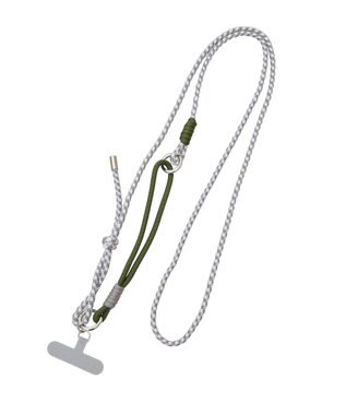 Green Parks ｅｖｅｒｙｗａｌｋ．２ＷＡＹカラーコードスマホショルダー White