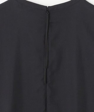 NAVE 【ReNAVE・セットアップ可/洗える/UVケア/接触冷感】フィブリルシャンブレーワンピース ブラック系