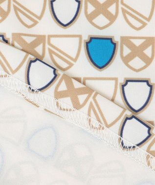 23区GOLF 【WOMEN】【UVカット】エンブレム柄ポロシャツ ホワイト系5