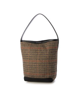 UNBILLION カシュカシュ cachecache / ツイードバケツバッグ カーキ