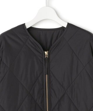 23区 【SLOW/一部店舗限定】中綿 パデットアウター ブラック系