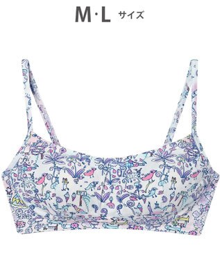 tsumori chisato SLEEP ツモリチサト ノンワイヤーブラ フルカップ ブラジャー ベア天竺素材(身生地) レディース UBX411 /ワコール