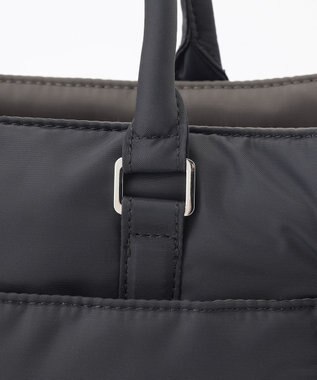 Y'SACCS ツイルナイロン　スクエアトート　Sサイズ ダークグレー