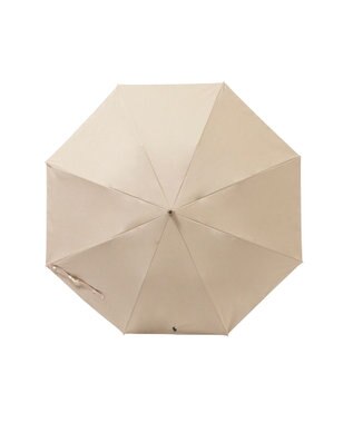 MOONBAT 【日本製】POLO RALPH LAUREN 遮光 晴雨兼用 折りたたみ日傘 ワンポイント 無地ポロ ブラウン