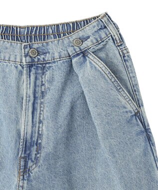 earth music&ecology ポケットレースデニムパンツ Light Indigo