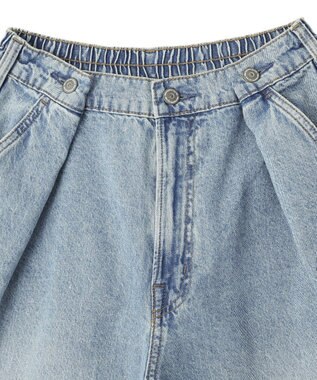 earth music&ecology ポケットレースデニムパンツ Light Indigo