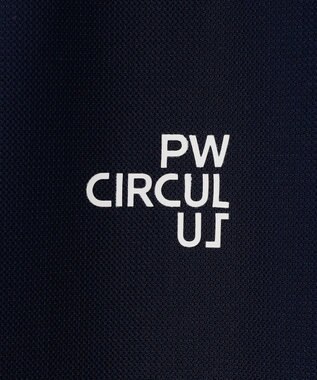 PW CIRCULUS 【MEN】AIR TOOL ハーフジップモック ゴルフ ネイビー系