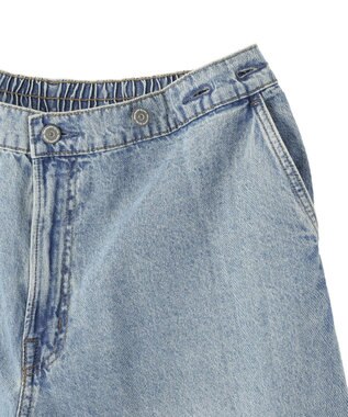 earth music&ecology ポケットレースデニムパンツ Light Indigo