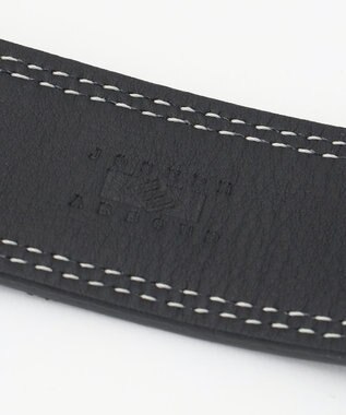 JOSEPH ABBOUD 【イタリア素材・ストレッチ・日本製】 ストレッチリネン ベルト ネイビー系