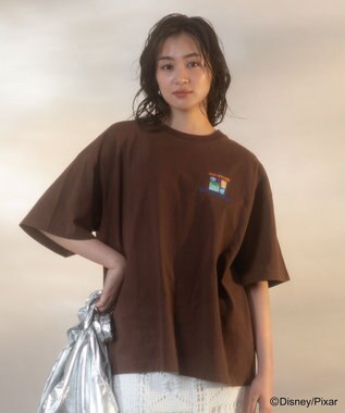 Green Parks トイストーリー／バックプリントＴシャツ Brown