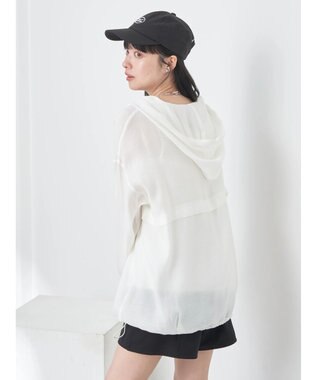 earth music&ecology シアーアノラック Off White