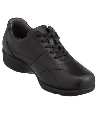 ASICS WALKING ペダラ WS090C 3E ヒール高3.0cm ブラック系