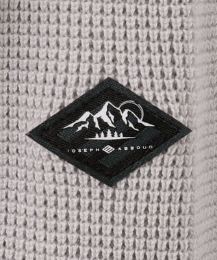 JOSEPH ABBOUD MOUNTAIN 【UNISEX】コーデュラコットン パーカー ライトグレー系