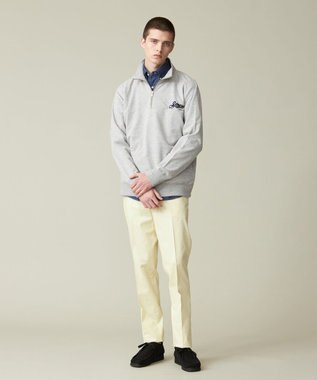 J.PRESS MEN 【ストレッチ】トリコチンストレッチ パンツ イエロー系