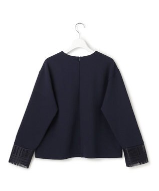 ICB L レースコンビジャージー トップス ネイビー