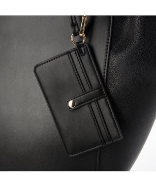 UNBILLION カシュカシュ cachecache / サイドドロストA4トートバッグ ブラック