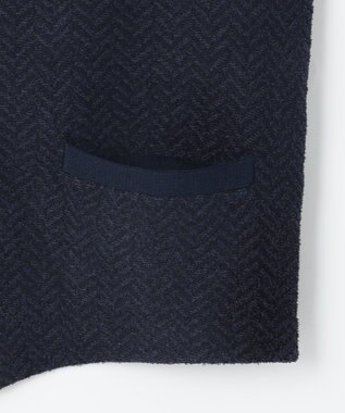 JOSEPH ABBOUD 【軽量/イージーケア】 KARL KARL ニット ベスト ネイビー系