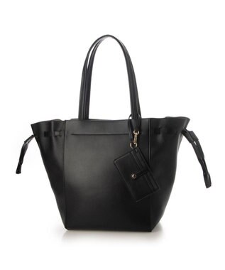 UNBILLION カシュカシュ cachecache / サイドドロストA4トートバッグ ブラック