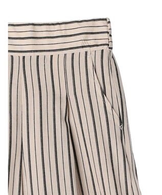 Green Parks ・ＥＬＥＮＣＡＲＥ　ＤＵＥ　ストライプワイドパンツ Beige