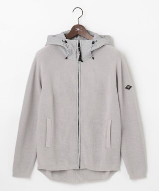 JOSEPH ABBOUD MOUNTAIN 【UNISEX】コーデュラコットン パーカー ライトグレー系