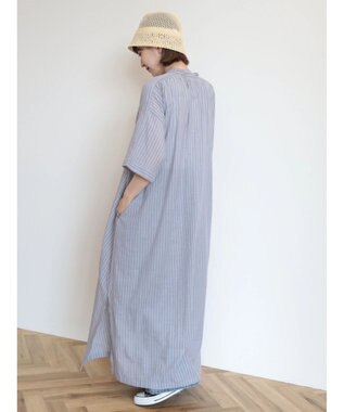 AMERICAN HOLIC ふんわりインドボイルロングワンピース Purple