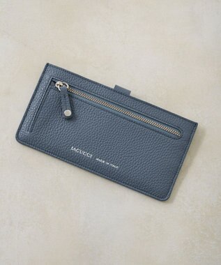 IACUCCI アバ ロングウォレット CERVO サックスブルー