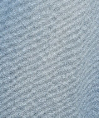J.PRESS LADIES 【洗える】BASIC STRETCH DENIM ワイド ストレート デニム ブリーチ系