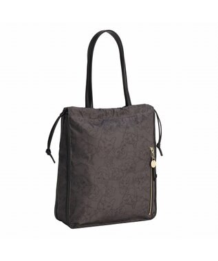 ACE BAGS & LUGGAGE HAyU × ace. ユッカ トートバッグ A4サイズ 17837 チャコール（ネコヘッド柄）