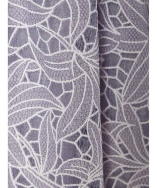 earth music&ecology ＳＥＴ２点　シアーブラウス＋レースキャミワンピース Lavender