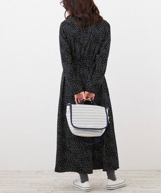 ROOTOTE 3082【ポケット充実】NA.デリ.2WAY.テンジク-C 03：グレー×オフホワイト