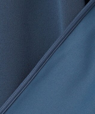 ICB L マラボーテＷジョーゼット バイカラーナロータイカットソー ブルーグレー系