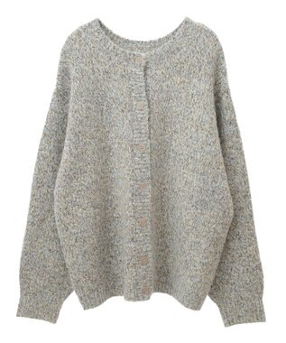 Green Parks ２ＷＡＹメランジＭＩＸニットプルオーバー Brown