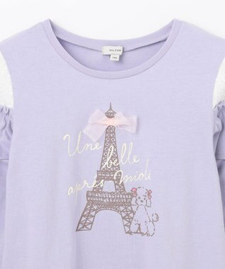 ANY KIDS フレンチモチーフ 長袖 Tシャツ サックスブルー