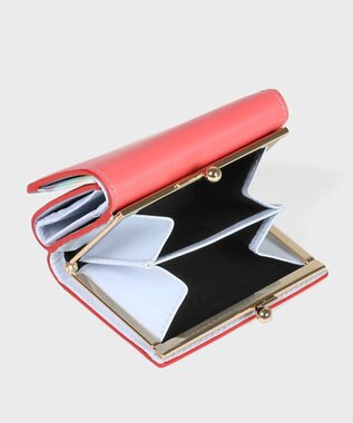 Paul Smith スプレースワールトリム がま口財布 コーラル