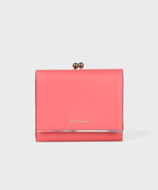 Paul Smith スプレースワールトリム がま口財布 コーラル