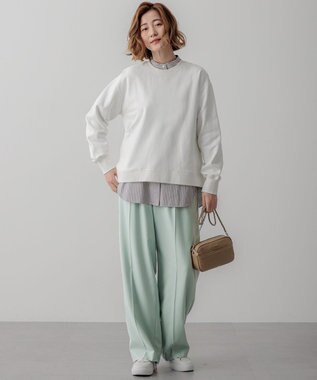 23区 S 【WEB&一部店舗限定カラーあり/Oggi2月号掲載】カラー スウェット [一部店舗限定カラー]ダイヤモンド(4月)