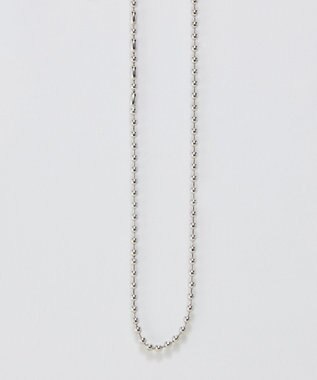 Phoebe 【金属アレルギー対応】リンキービーンデザインチェーンネックレス　シルバー　ニッケルフリー シルバー